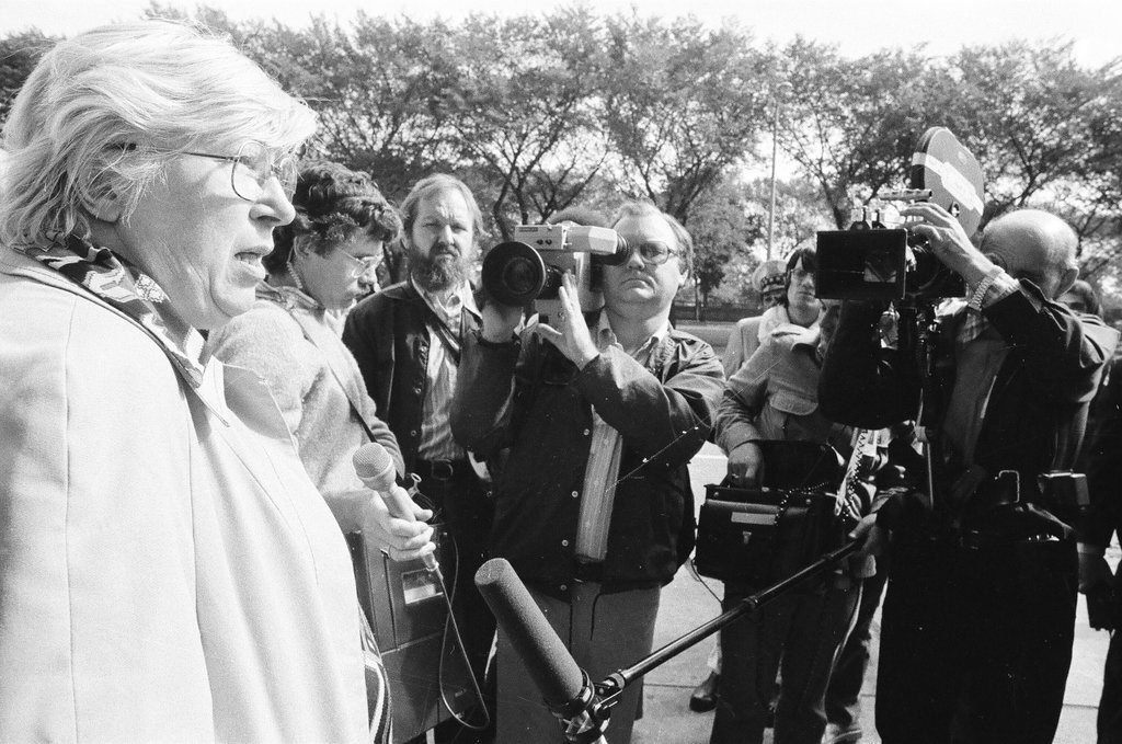Atheist protest marchers - Anthony Suau for Chicago Sun-Times