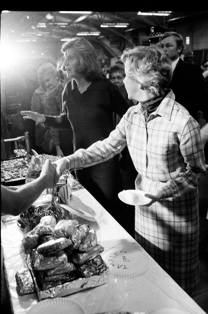 Eunice Kennedy Shriver attends Autumnfest with Mayor Jane Byrne - Randy B. Leffingwell for Chicago Sun-Times