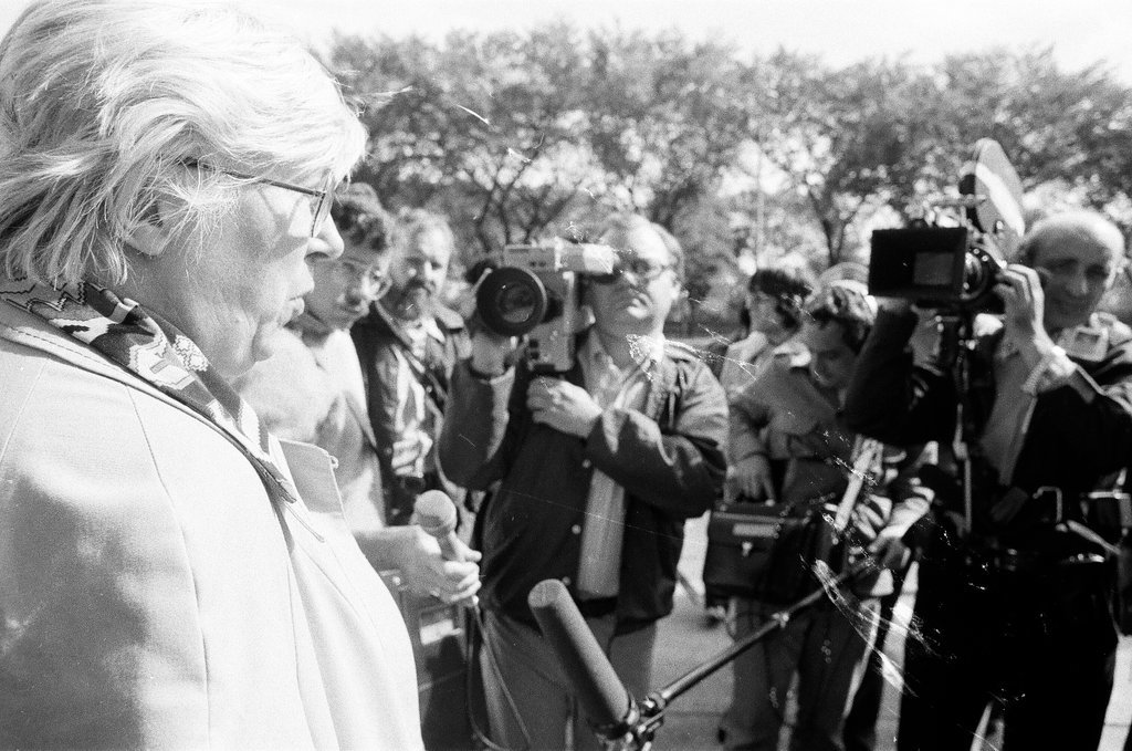 Atheist protest marchers - Anthony Suau for Chicago Sun-Times