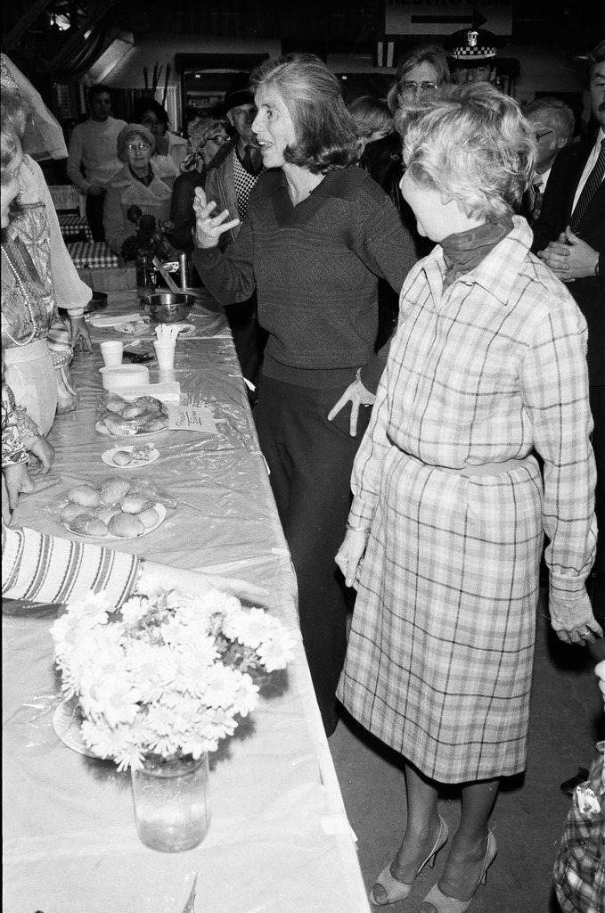 Eunice Kennedy Shriver attends Autumnfest with Mayor Jane Byrne - Randy B. Leffingwell for Chicago Sun-Times