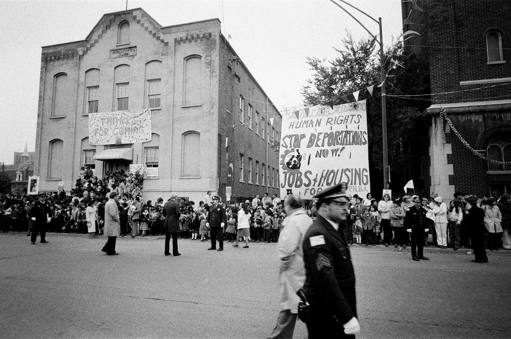 Pope John Paul II visits Chicago - Bob (Robert) Black for Chicago Sun-Times
