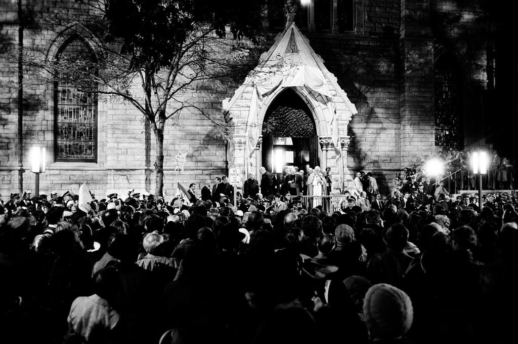 Pope John Paul II visits Chicago - Bob (Robert) Black for Chicago Sun-Times