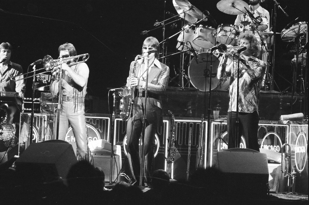 Chicago performs at Chicago Stadium - Don Bierman for Chicago Sun-Times