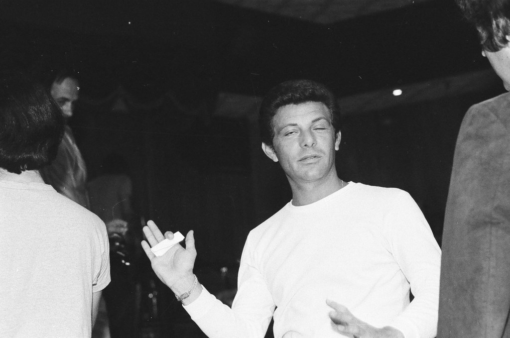 Frankie Avalon attends sound rehearsal - Jack Lenahan for Chicago Sun-Times