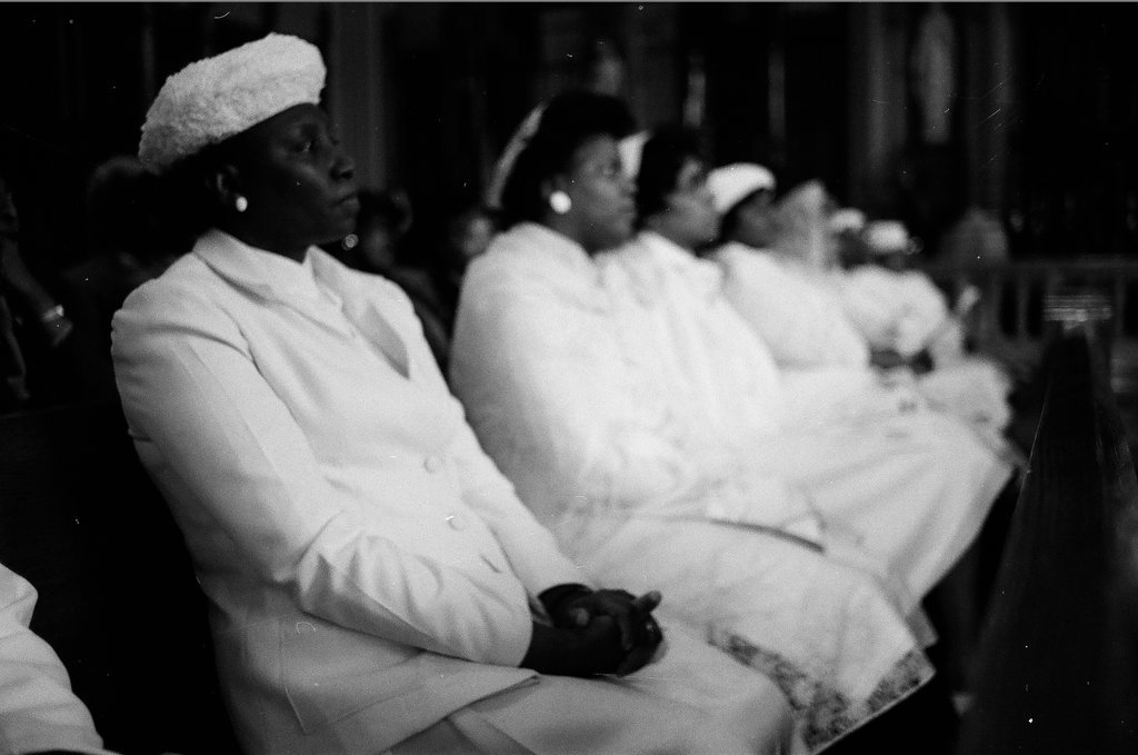 Coretta Scott King speaks at church - Reeve for Chicago Sun-Times
