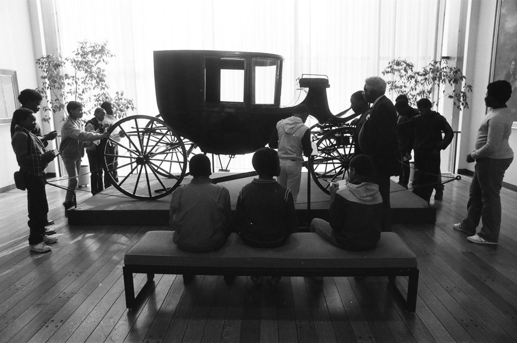 Families explore the Chicago History Museum - Constantine for Chicago Sun-Times