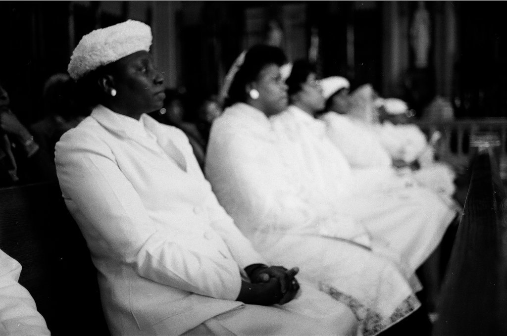 Coretta Scott King speaks at church - Reeve for Chicago Sun-Times