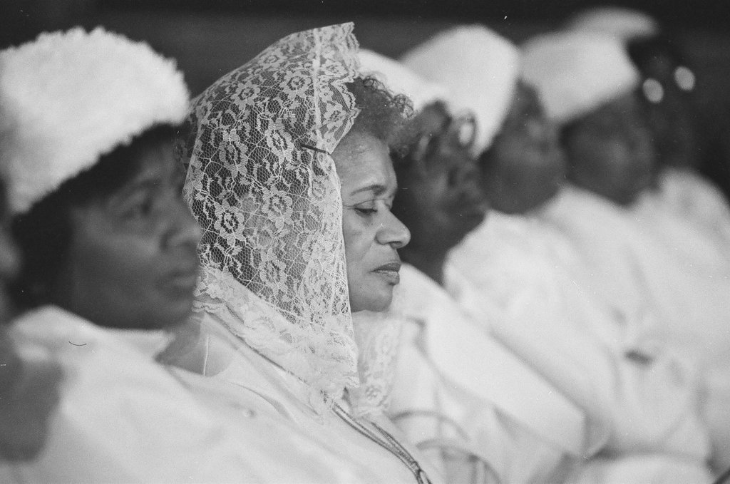Coretta Scott King speaks at church - Reeve for Chicago Sun-Times