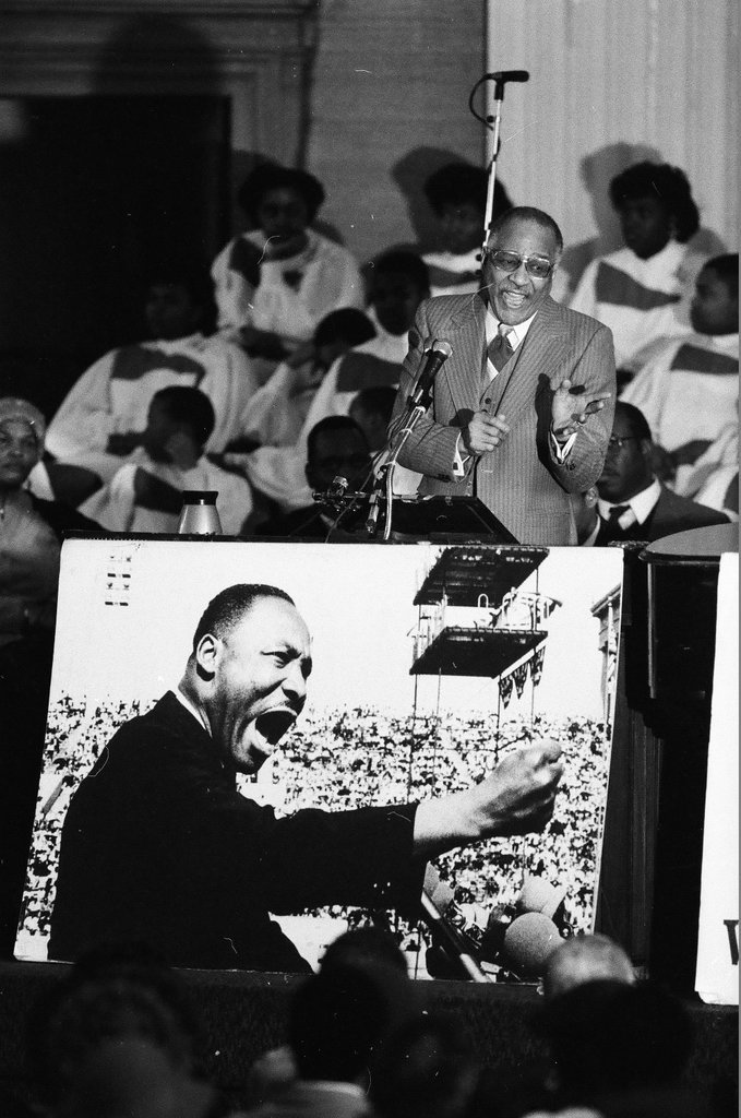 Operation PUSH birthday celebration for Dr. Martin Luther King - Jarvinen for Chicago Sun-Times