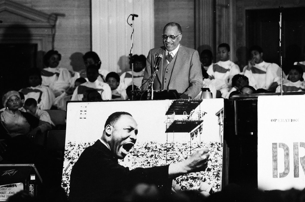 Operation PUSH birthday celebration for Dr. Martin Luther King - Jarvinen for Chicago Sun-Times