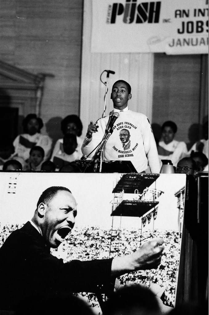Operation PUSH birthday celebration for Dr. Martin Luther King - Jarvinen for Chicago Sun-Times