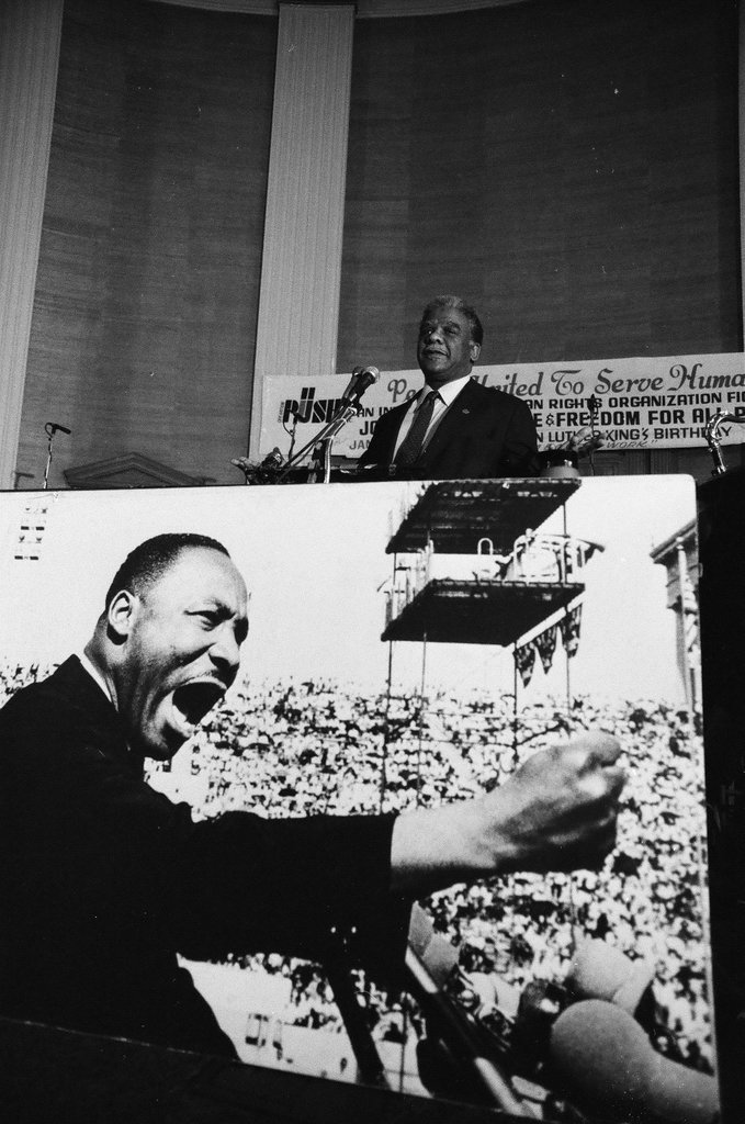 Operation PUSH birthday celebration for Dr. Martin Luther King - Jarvinen for Chicago Sun-Times