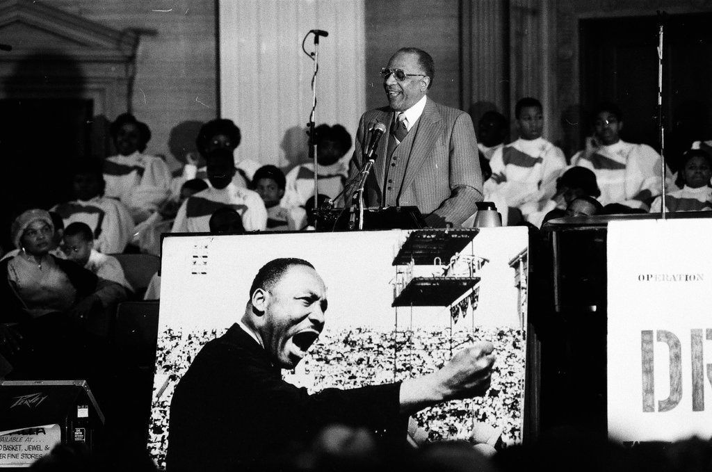 Operation PUSH birthday celebration for Dr. Martin Luther King - Jarvinen for Chicago Sun-Times