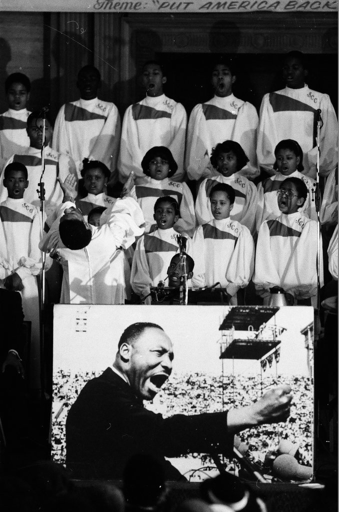 Operation PUSH birthday celebration for Dr. Martin Luther King - Jarvinen for Chicago Sun-Times