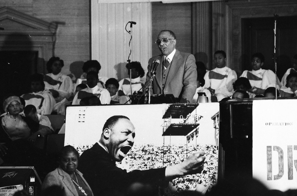 Operation PUSH birthday celebration for Dr. Martin Luther King - Jarvinen for Chicago Sun-Times