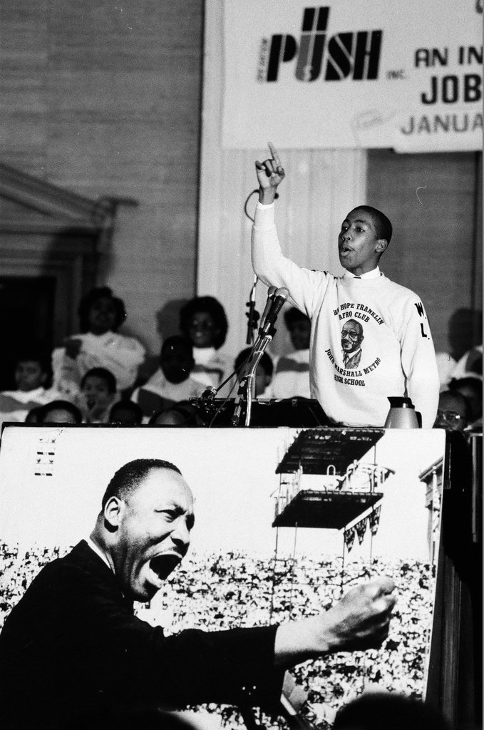Operation PUSH birthday celebration for Dr. Martin Luther King - Jarvinen for Chicago Sun-Times