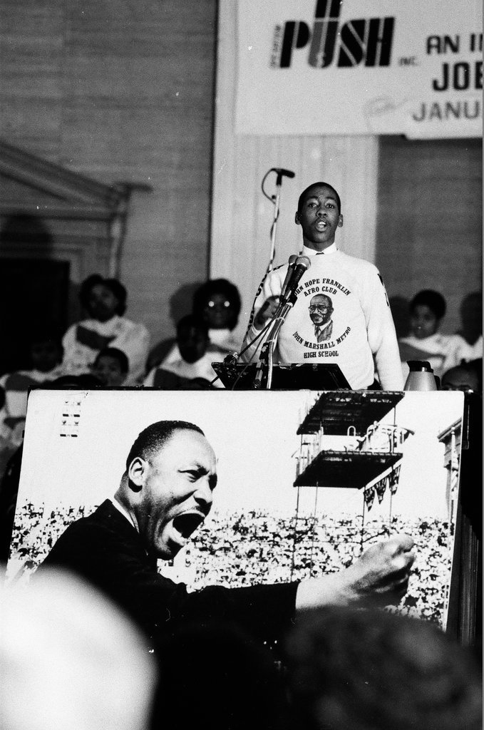 Operation PUSH birthday celebration for Dr. Martin Luther King - Jarvinen for Chicago Sun-Times