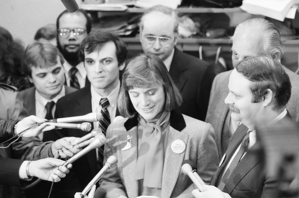 Press conference regarding banning lights at Wrigley Field - Jarvinen for Chicago Sun-Times