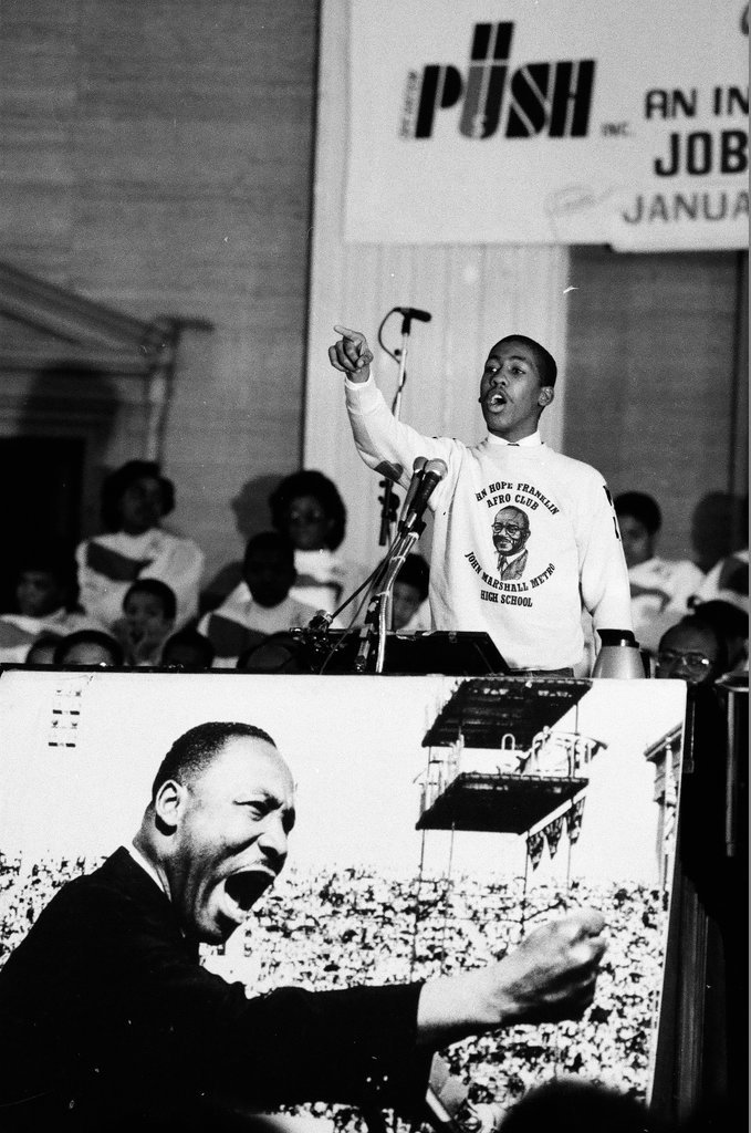 Operation PUSH birthday celebration for Dr. Martin Luther King - Jarvinen for Chicago Sun-Times