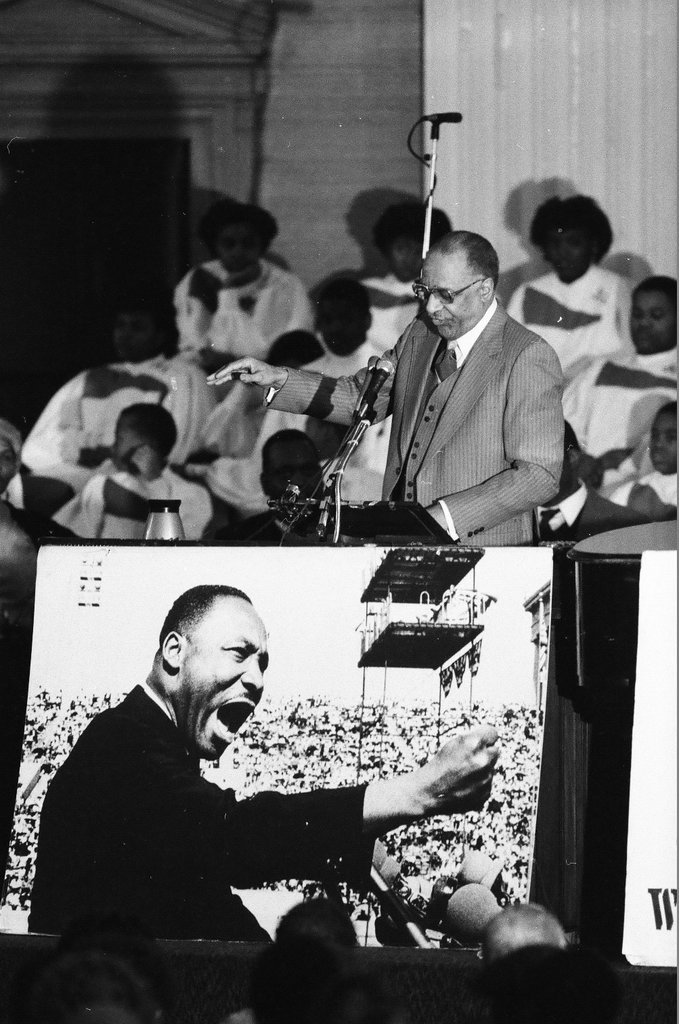 Operation PUSH birthday celebration for Dr. Martin Luther King - Jarvinen for Chicago Sun-Times