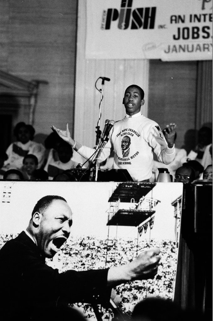 Operation PUSH birthday celebration for Dr. Martin Luther King - Jarvinen for Chicago Sun-Times