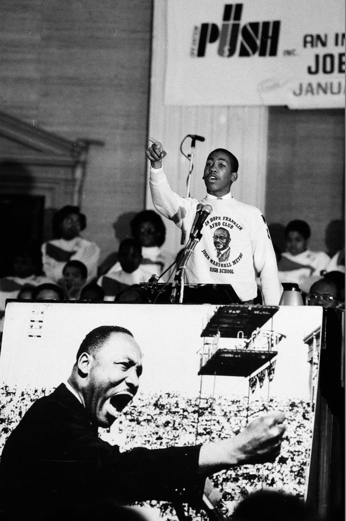 Operation PUSH birthday celebration for Dr. Martin Luther King - Jarvinen for Chicago Sun-Times