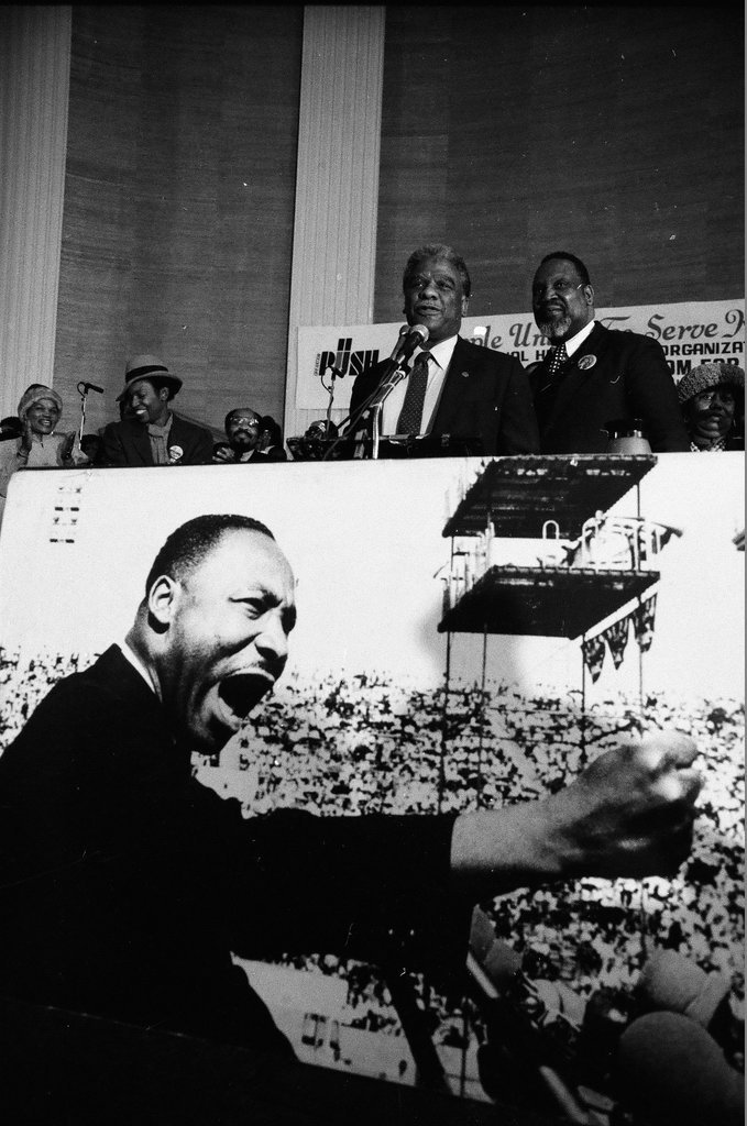Operation PUSH birthday celebration for Dr. Martin Luther King - Jarvinen for Chicago Sun-Times