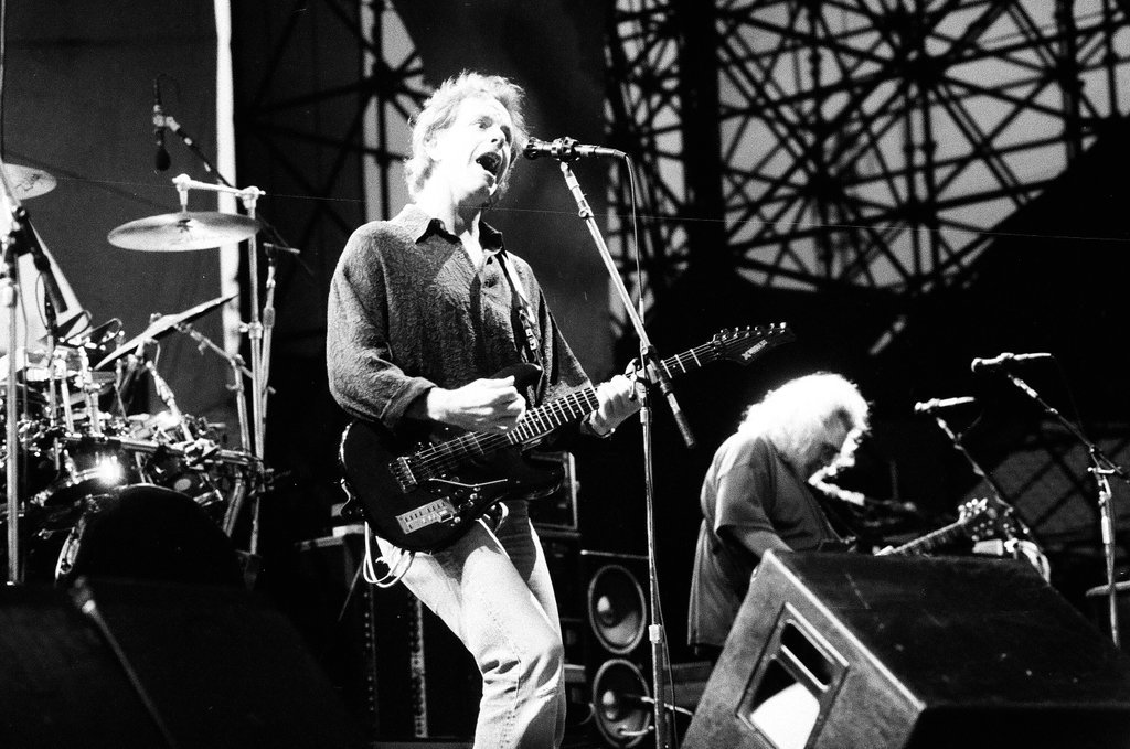 The Grateful Dead perform at Soldier Field - Brian Jackson for Chicago Sun-Times
