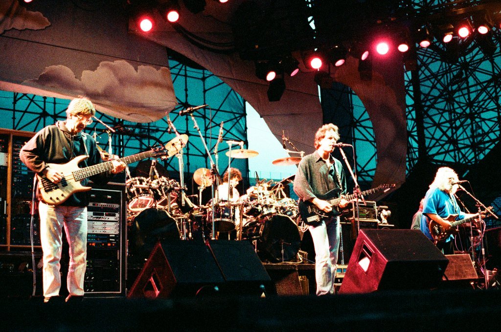 Grateful Dead perform at Soldier Field - Brian Jackson for Chicago Sun-Times