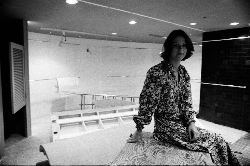 Christie Hefner in unfinished Playboy Club - Ray Burley for Chicago Sun-Times