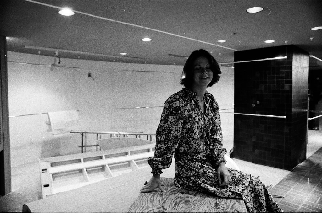 Christie Hefner in unfinished Playboy Club - Ray Burley for Chicago Sun-Times