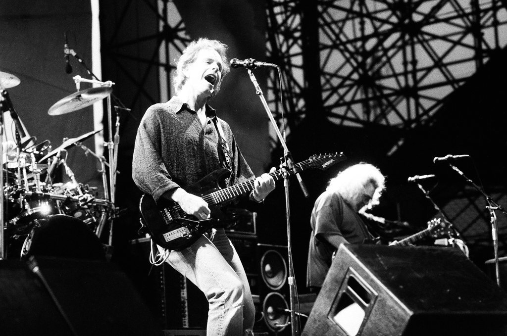 The Grateful Dead perform at Soldier Field - Brian Jackson for Chicago Sun-Times
