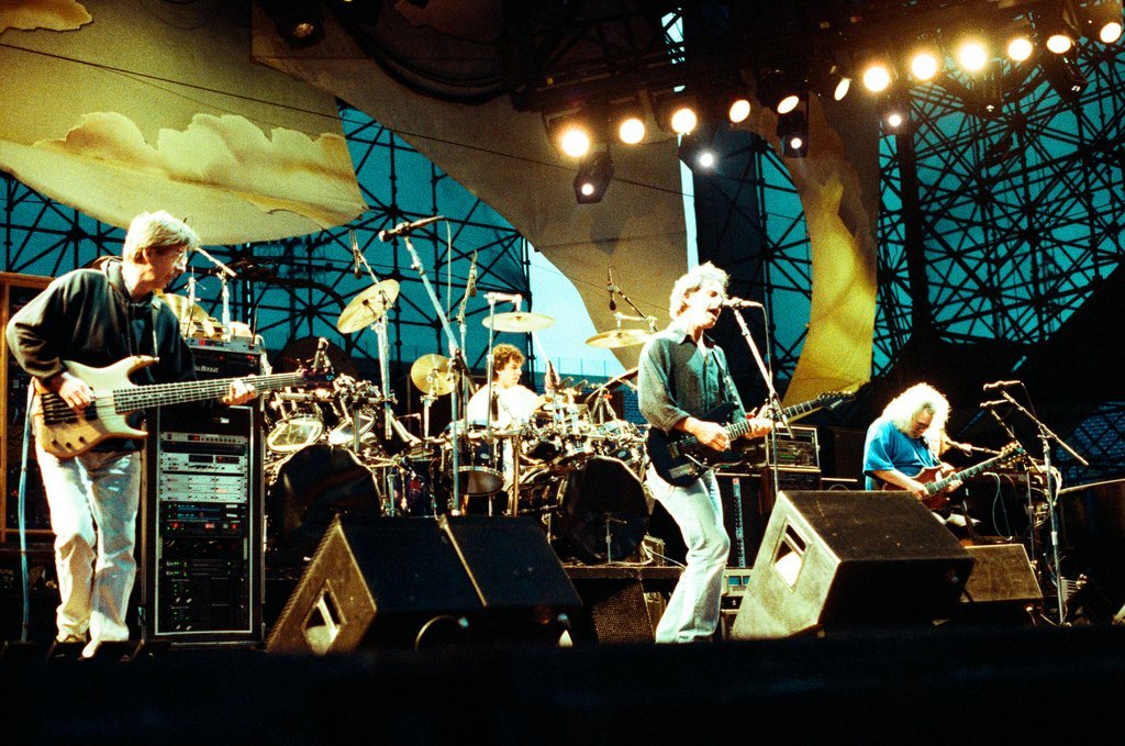 Grateful Dead perform at Soldier Field - Brian Jackson for Chicago Sun-Times