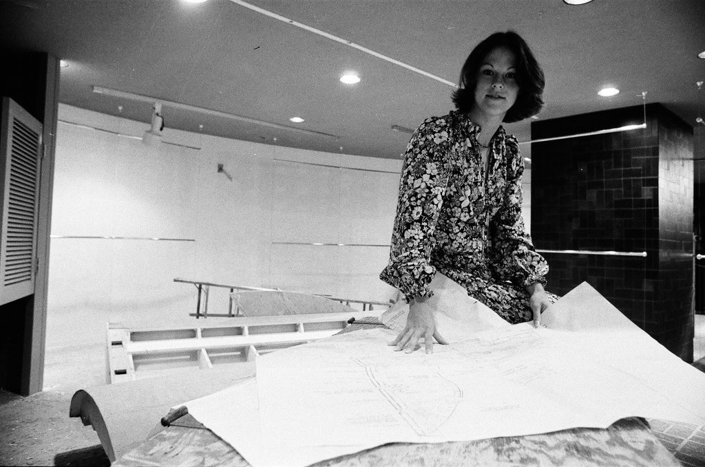 Christie Hefner in unfinished Playboy Club - Ray Burley for Chicago Sun-Times