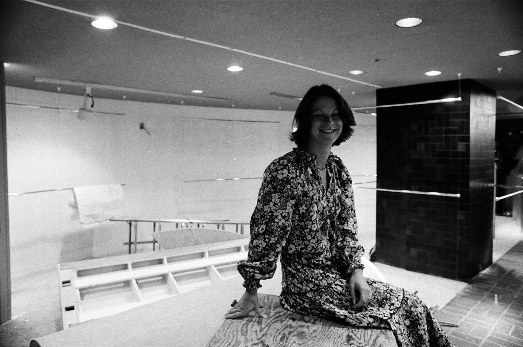 Christie Hefner in unfinished Playboy Club - Ray Burley for Chicago Sun-Times