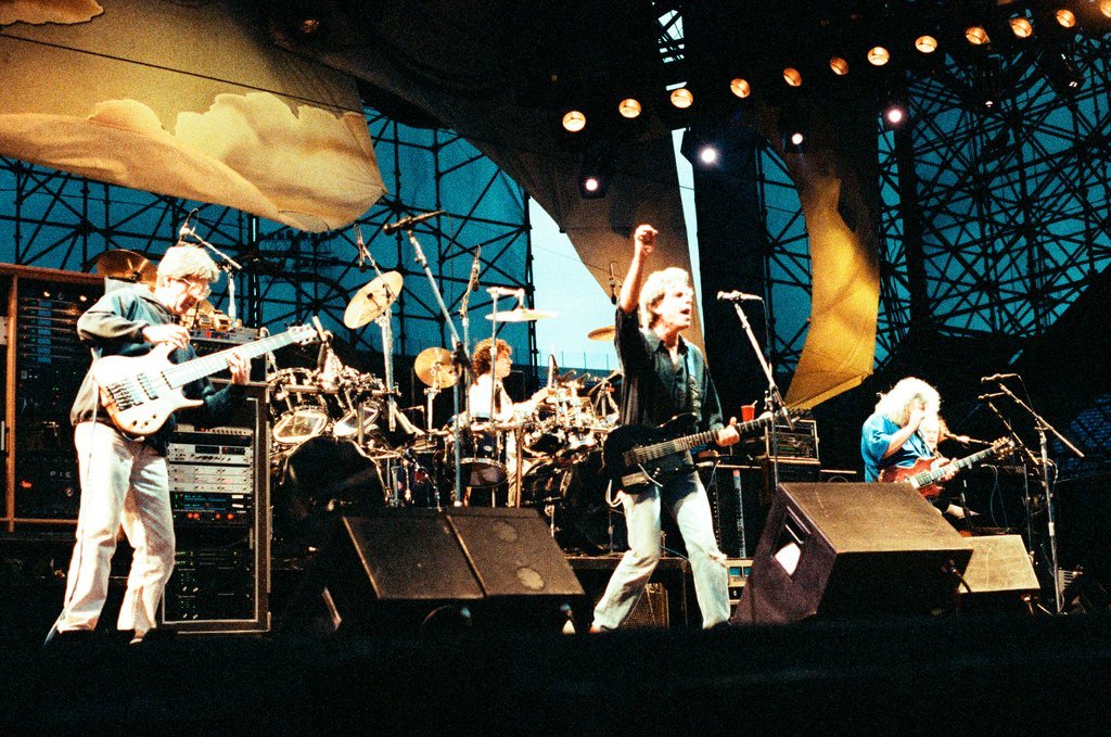 Grateful Dead perform at Soldier Field - Brian Jackson for Chicago Sun-Times