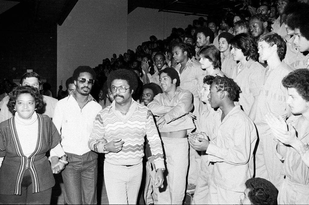 Stevie Wonder concert at Cook County Jail - Jim Mescall for Chicago Sun-Times
