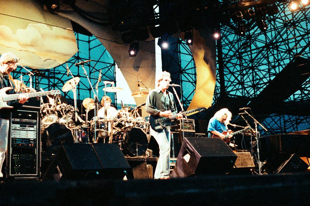 Grateful Dead perform at Soldier Field - Brian Jackson for Chicago Sun-Times