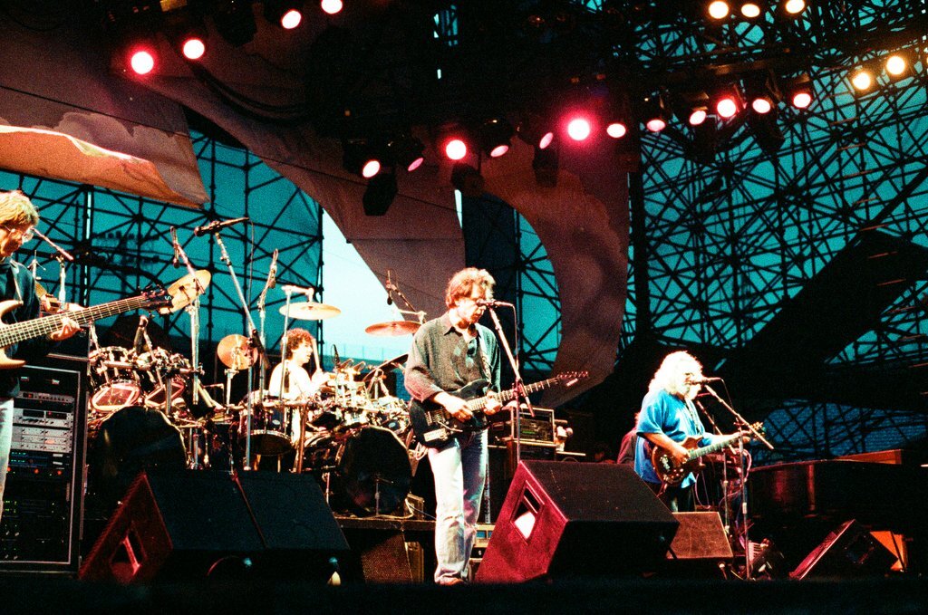 Grateful Dead perform at Soldier Field - Brian Jackson for Chicago Sun-Times