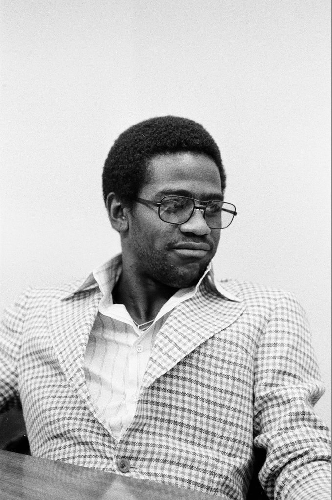 Al Green sitting in a chair - Peters (Clarence or Pete) for Chicago Sun-Times