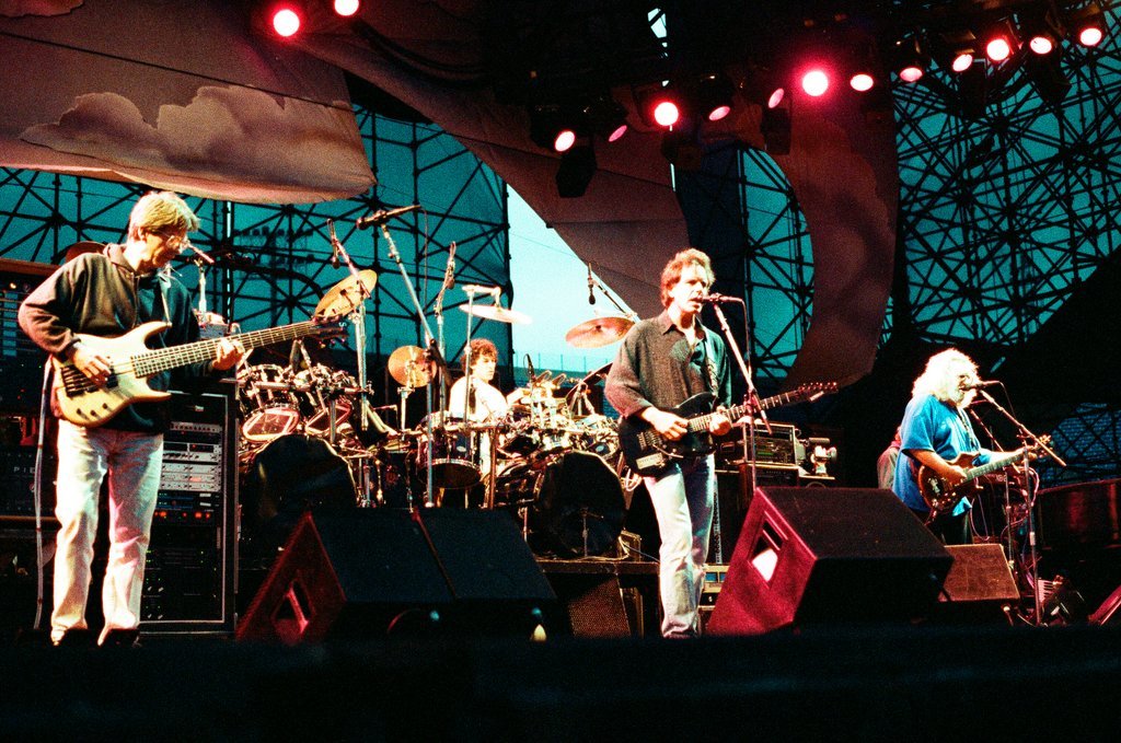 Grateful Dead perform at Soldier Field - Brian Jackson for Chicago Sun-Times