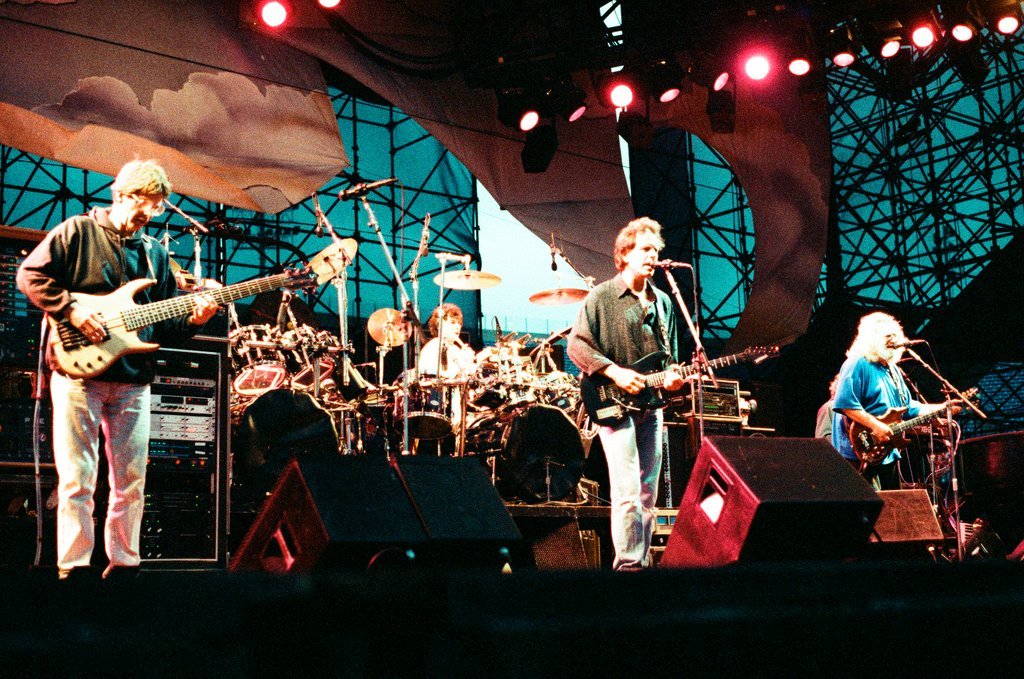 Grateful Dead perform at Soldier Field - Brian Jackson for Chicago Sun-Times