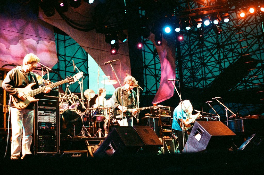 Grateful Dead perform at Soldier Field - Brian Jackson for Chicago Sun-Times