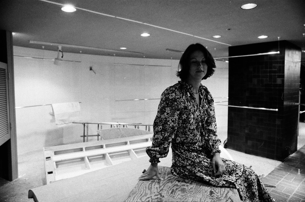Christie Hefner in unfinished Playboy Club - Ray Burley for Chicago Sun-Times
