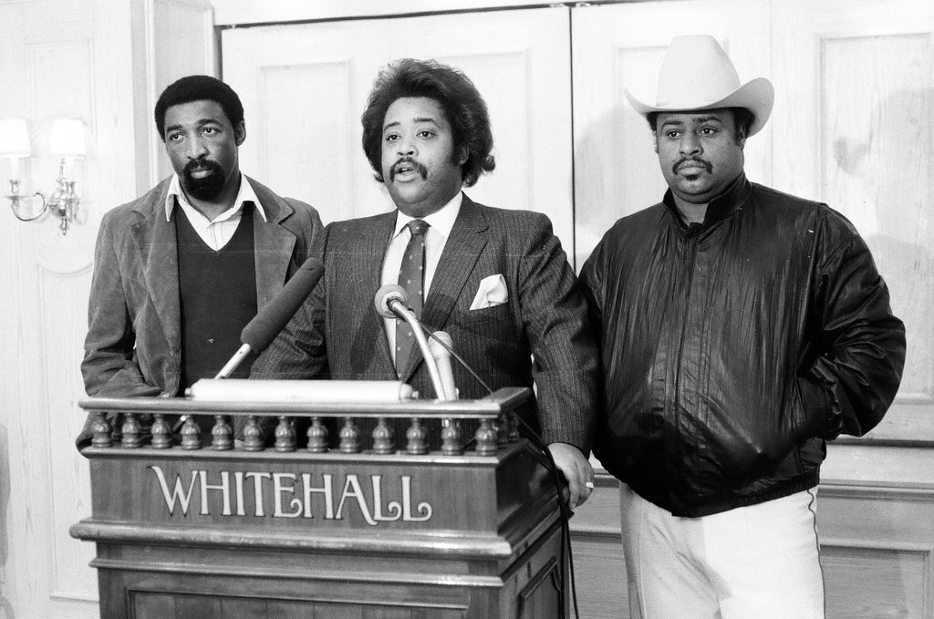 Reverend Al Sharpton holds press conference - Keith Rutherford for Chicago Sun-Times