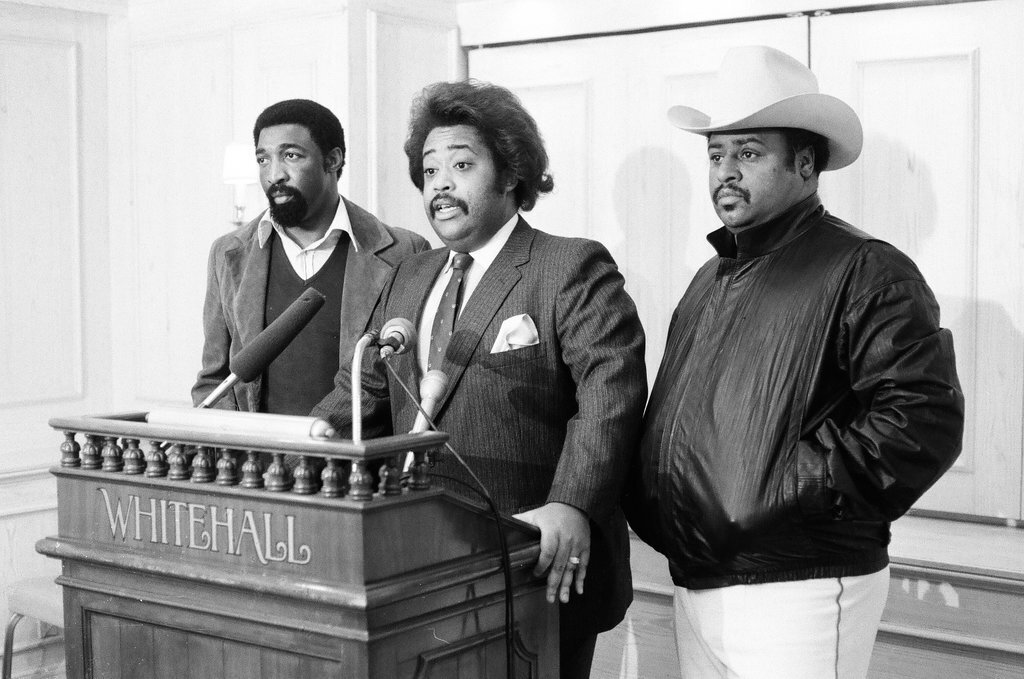 Reverend Al Sharpton holds press conference - Keith Rutherford for Chicago Sun-Times