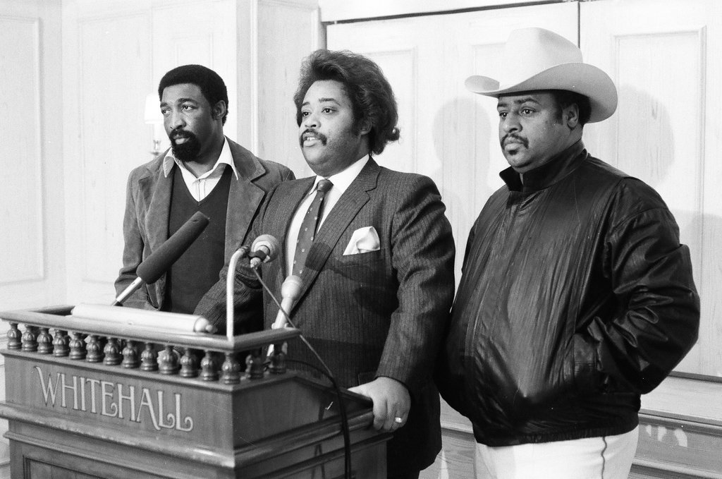 Reverend Al Sharpton holds press conference - Keith Rutherford for Chicago Sun-Times