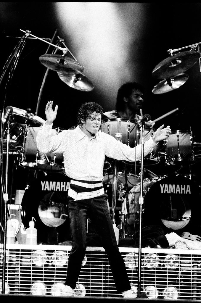 Michael Jackson concert at Comiskey Park - Ringham for Chicago Sun-Times