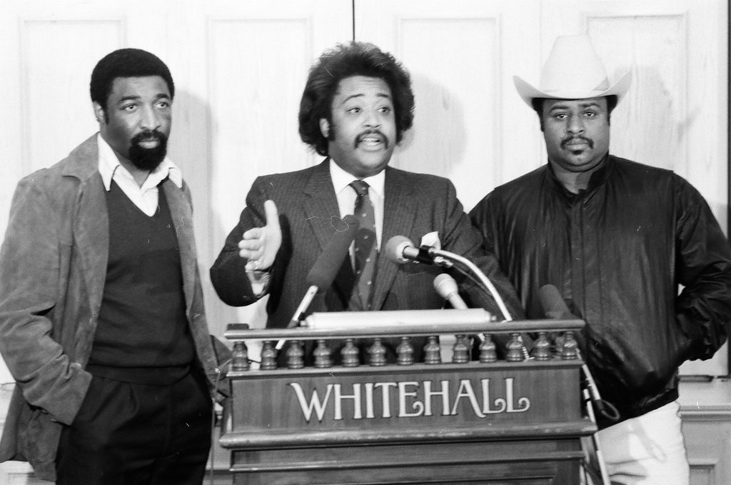 Reverend Al Sharpton holds press conference - Keith Rutherford for Chicago Sun-Times