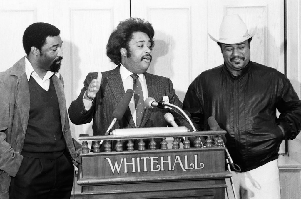 Reverend Al Sharpton holds press conference - Keith Rutherford for Chicago Sun-Times